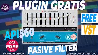 🎁FREE RRS EQ560🎚️ FREE ALTERNATIVE TO WAVES API 560 EQ VOICES DRUMS GUITARS REVIEW FREE VST🔥👇
