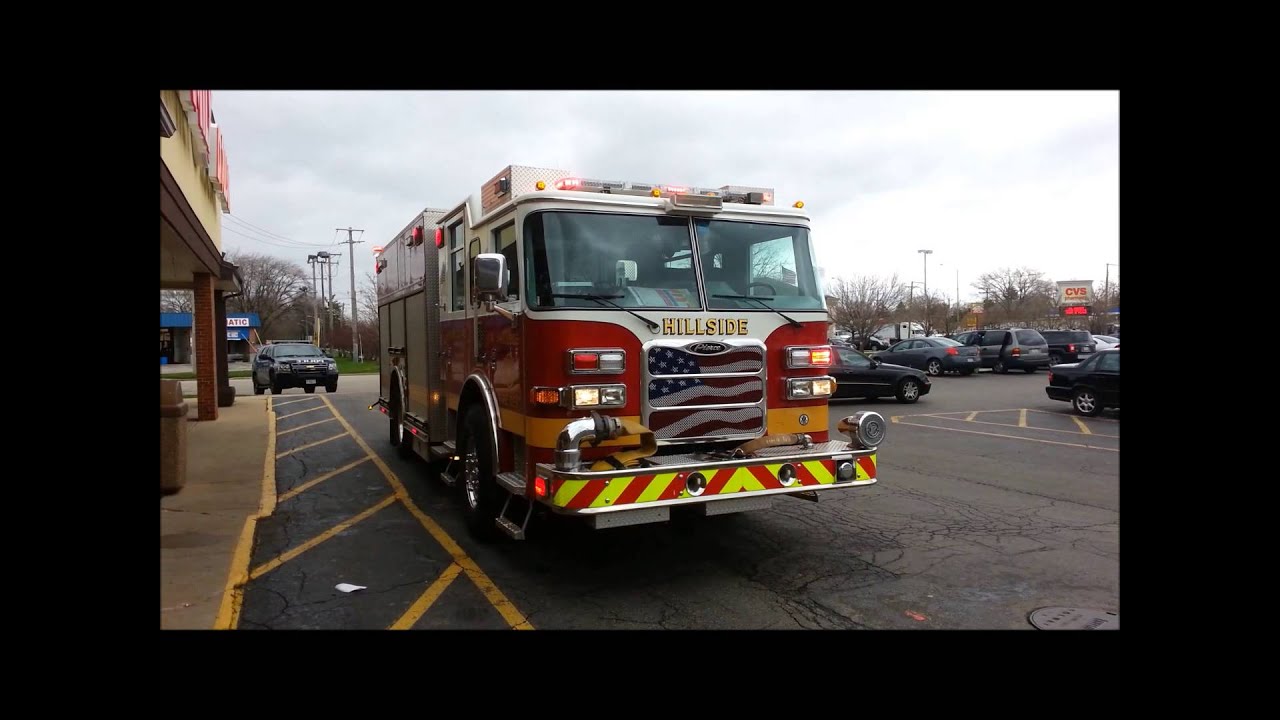 Hillside Fire Department Ambulance 401 and Engine 405 YouTube