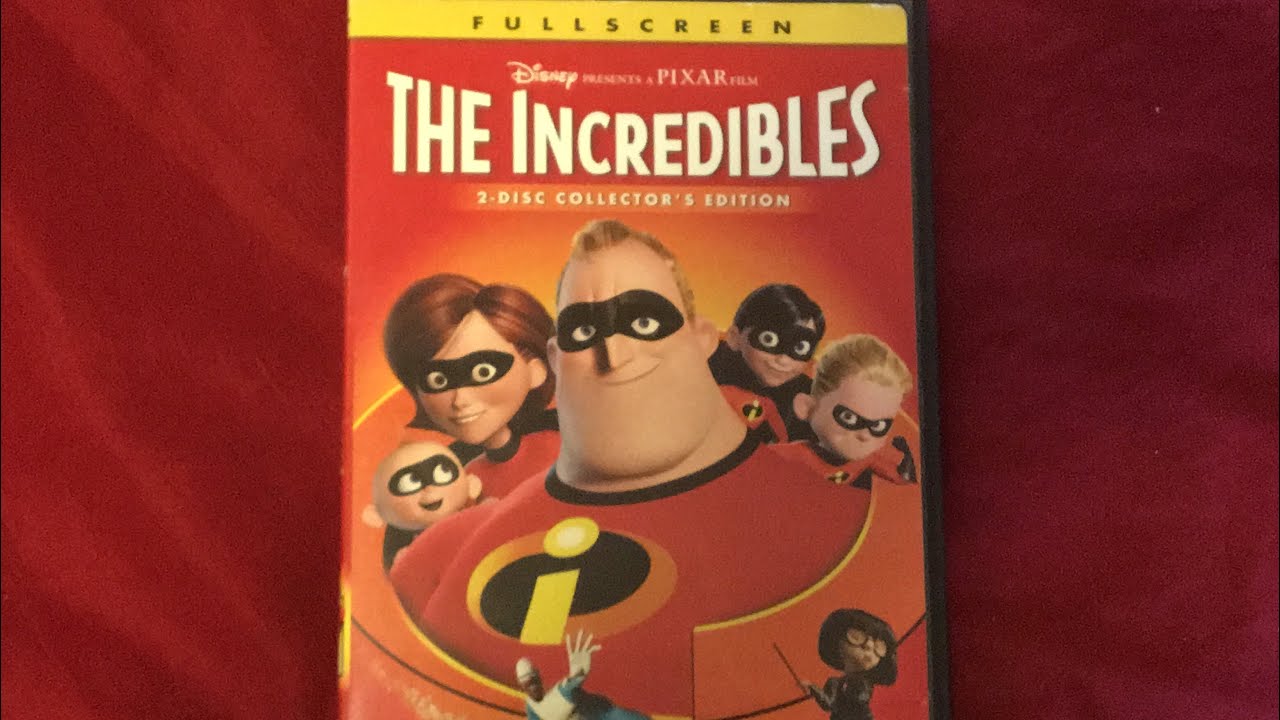 Opening To: The Incredibles 2005 DVD - YouTube