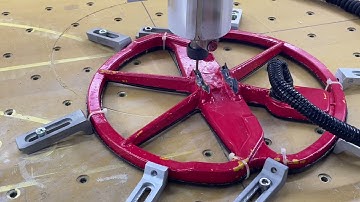 Repair of metal detecting coil with CNC, carbide Shapeoko - 4K