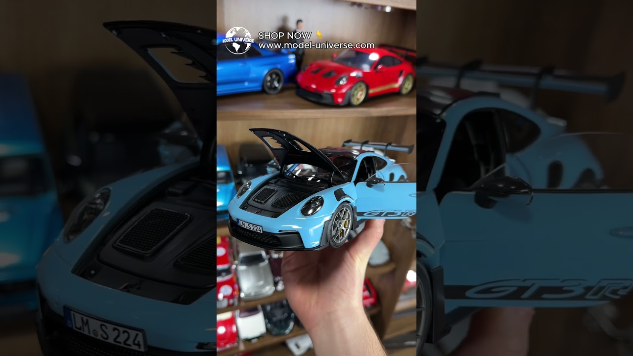 🔥Porsche 911 GT3 RS (992) in Meissen Blue with Weissach Package 🇩🇪 