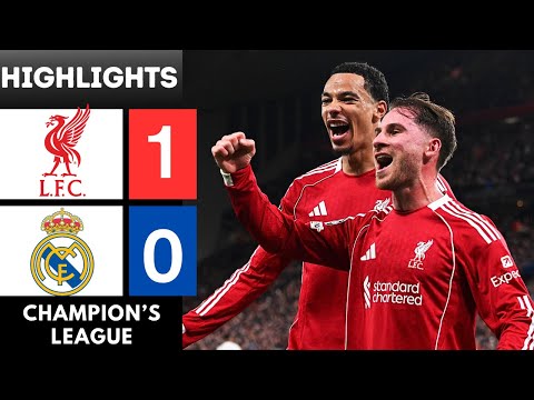Trent Returns To Anfield Liverpool Vs Real Madrid 1 0 Highlights UEFA Champions League 2025 Trent Returns To Anfield Liverpool Vs Real Madrid 1 0 Highlights UEFA Champions League 2025