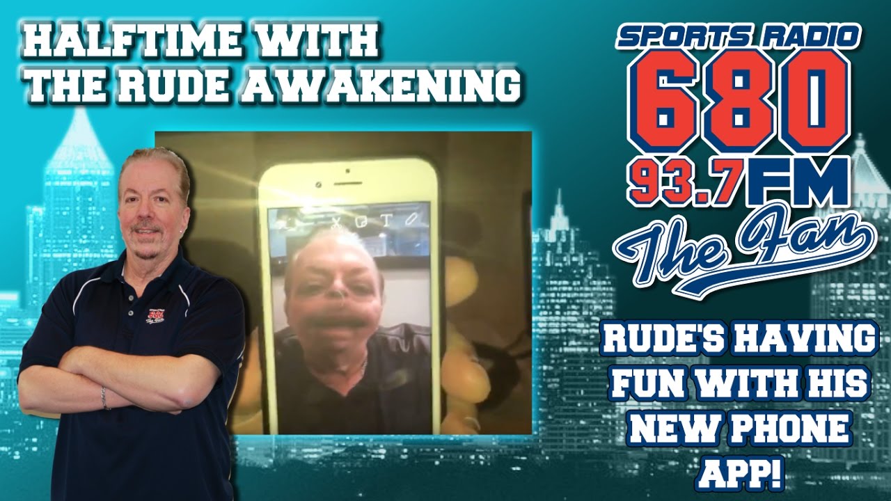 The Rude Awakening Chris Rude had fun with his phone app 5-8-17 - YouTube