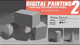 DIGITAL PAINTING 2: PAINTING PRIMITIVES by moderndayjames 102,169 views 4 years ago 11 minutes, 18 seconds