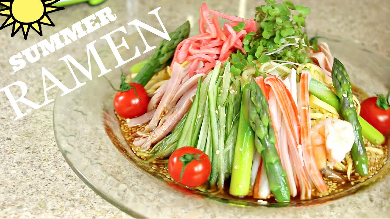 HOW TO MAKE COLD RAMEN -  冷やし中華 - HIYASHI CHUKA RECIPE | Cooking with Chef Dai
