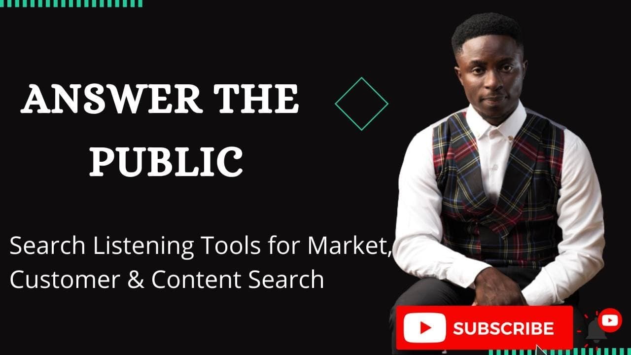 Answer The Public: Search Listening Tools for Content Search
