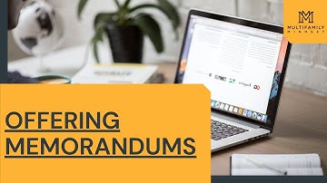 Offering Memorandums