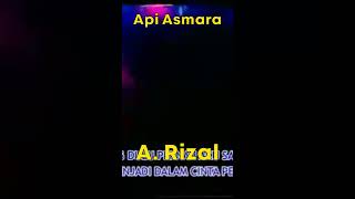 A. Rizal - Api Asmara #Shorts #Music #MusicVideo