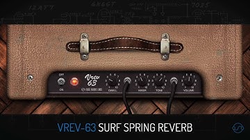 Fuse Audio Labs presents the VREV-63 Surf Spring Reverb