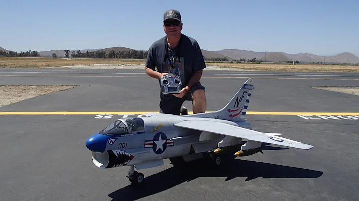 A-7 Corsair II w/Wren 100 Turbine by John Gerhardt...