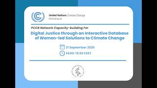 Digital Justice through An Interactive Database of Women-led Solutions to Climate Change