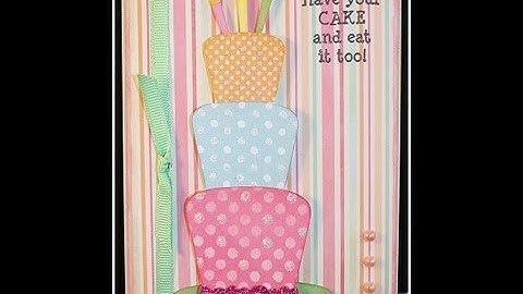 Making A Card Using Silhouette Cameo