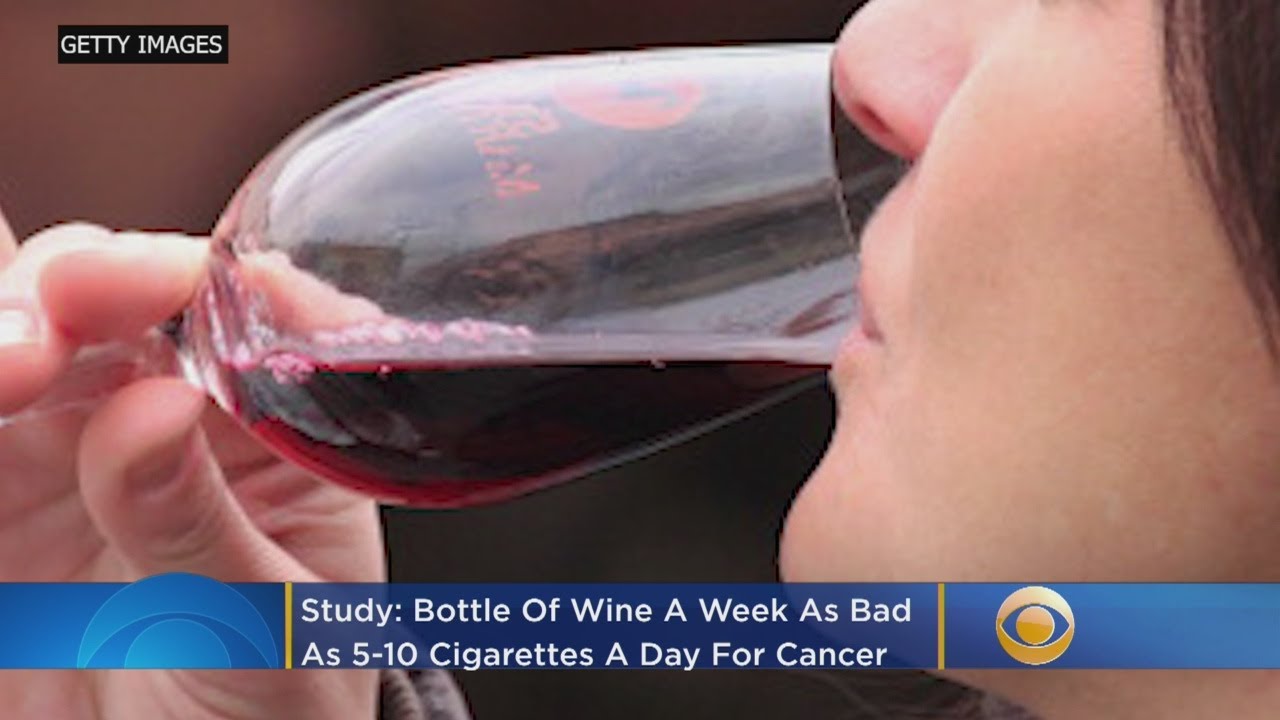 10 cigarettes a week Study: Bottle Of Wine A Week 'As Bad As 5-10 Cigarettes' For Cancer Risk