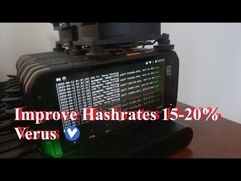 How to improve your hashrate mining Verus on Android│Ubuntu CCminer