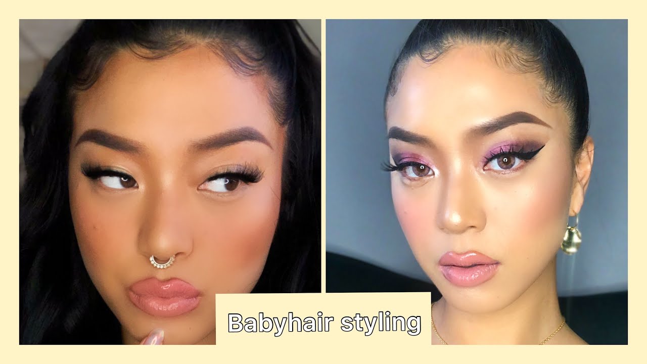 Babyhair styling, 베이비헤어 연출법!