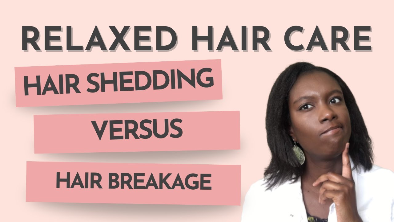 Hair Breakage vs Hair Shedding In Relaxed Hair - YouTube