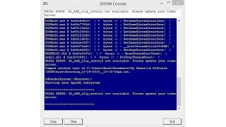 GL_ARB_clip_control not available GL_ARB_clip_control not available