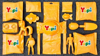 MEMBERSIHKAN PERMEN YUPI PENUH KOTORAN LUMPUR ! Es Krim Masak Masakan Dokteran Surprise egg 15 screenshot 4