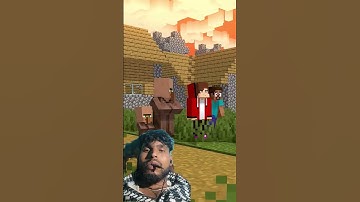 Steve And Mikey & JJ Running Away From Meteor! Part 2 I Funny Animation #minecraft #gaming #vr