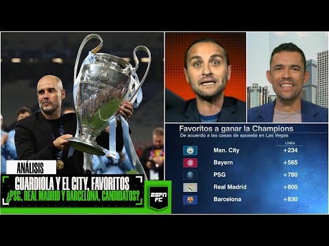 CHAMPIONS LEAGUE Manchester City y Bayern Munich, los grandes favoritos previo al sorteo | ESPN FC