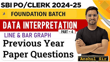 Data Interpretation Tricks In Maths For Bank Exams Part 4 Bar and Line Graph By Anshul Saini