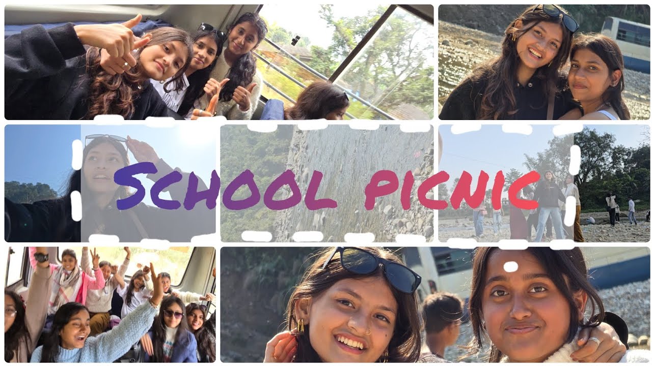 School picnic 🧺 Most enjoy full day ever ✨🎉