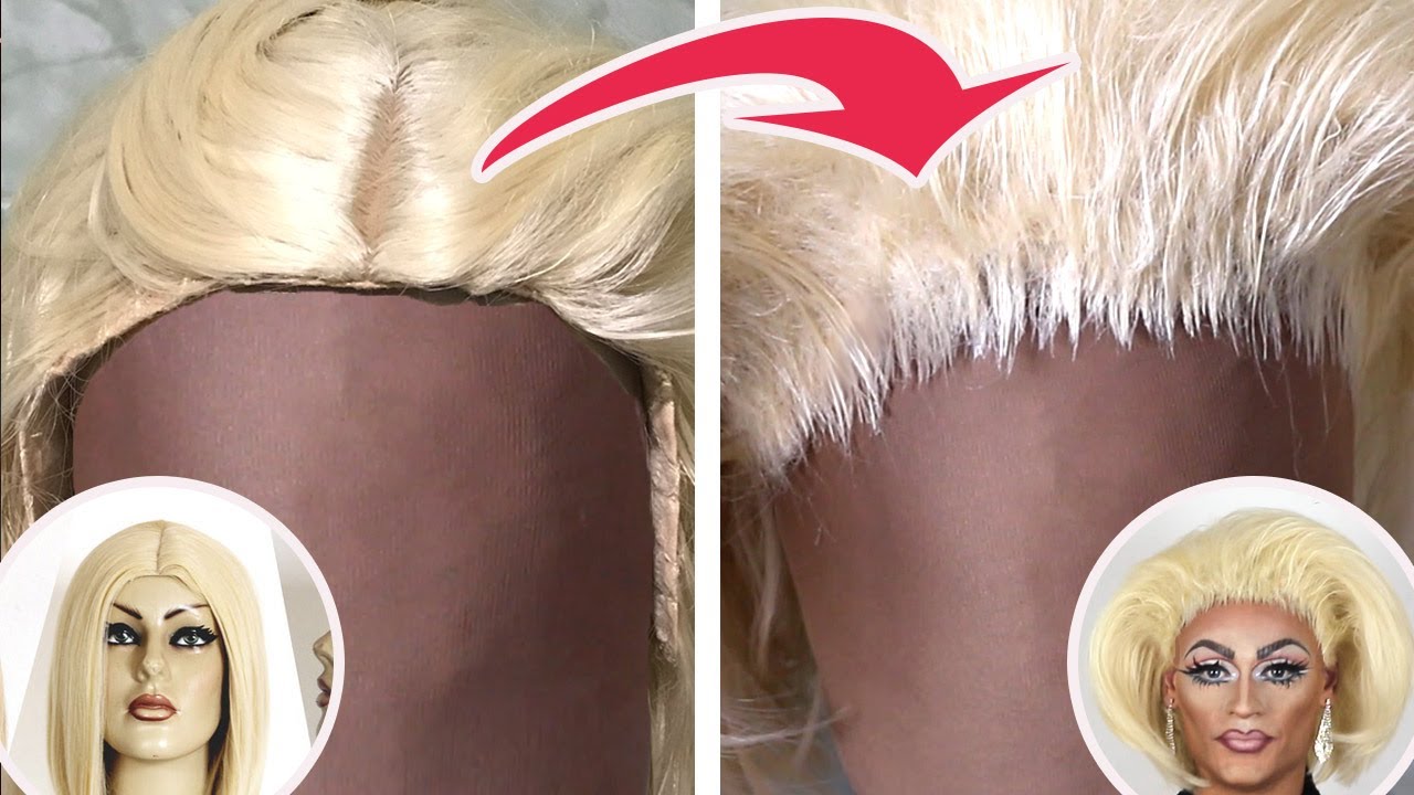 Mude drasticamente a raiz de sua peruca wig | Rooted estilo Drag Queen Rupaul por Suzie Sarah Glock