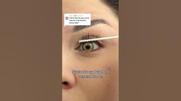 DIY Lash Extensions with Strip Lash #lashes #volashes #lashtutorial