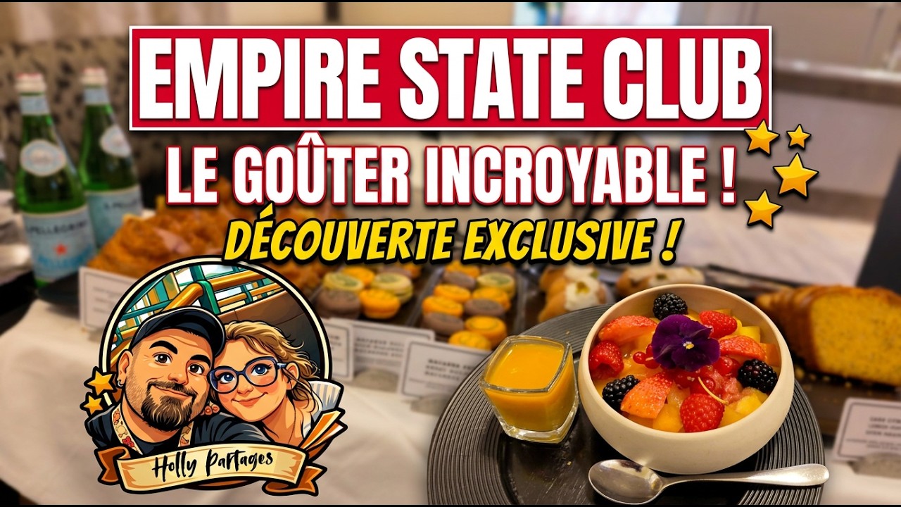 Goûter à l’Empire State Club Disneyland Paris Belle surprise ou pas ? Avis 2026