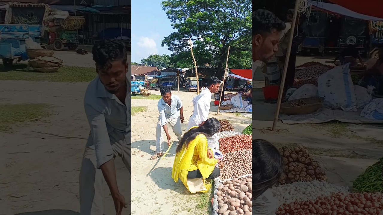 “The Boy Came and Hit Another Boy While Shopping! 😂 | Funny Market Scene”