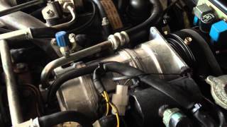 1989 V12 XJS Jag compressor replacement