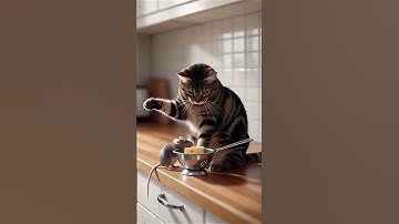 Shocking! 😱😱The cat sets a trap and waits in silence!