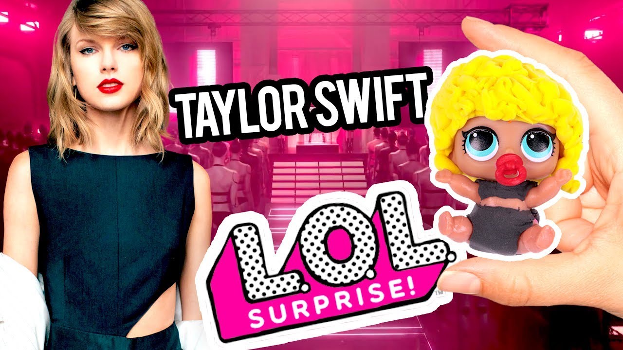 TAYLOR SWIFT BABY 🎤 Lol Surprise Dolls Series 2 Videos, Custom Toys and  Dolls DIY
