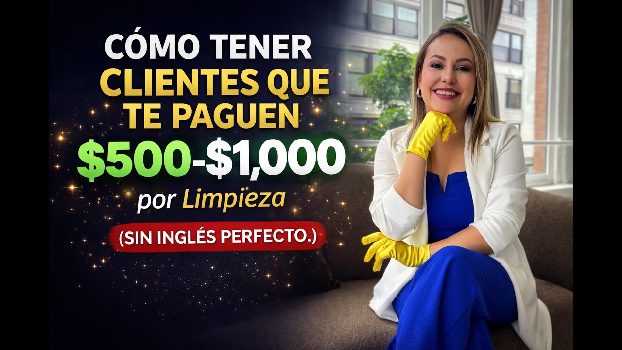 Por Qué Tu Negocio de Limpieza Está Diseñado Para Ser Pobre (Cómo Tener Clientes de $500-$1,000)