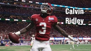 Film Room: Calvin Ridley, WR, Alabama Scouting Report (NFL Draft 2018 Ep. 13)