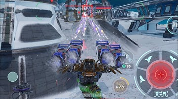 Avalanche Bagliore finds the mountains are made of Kryptonite | War Robots gameplay