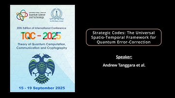 01 Strategic Codes: The Universal Spatio-Temporal Framework for Quantum Error-Correction