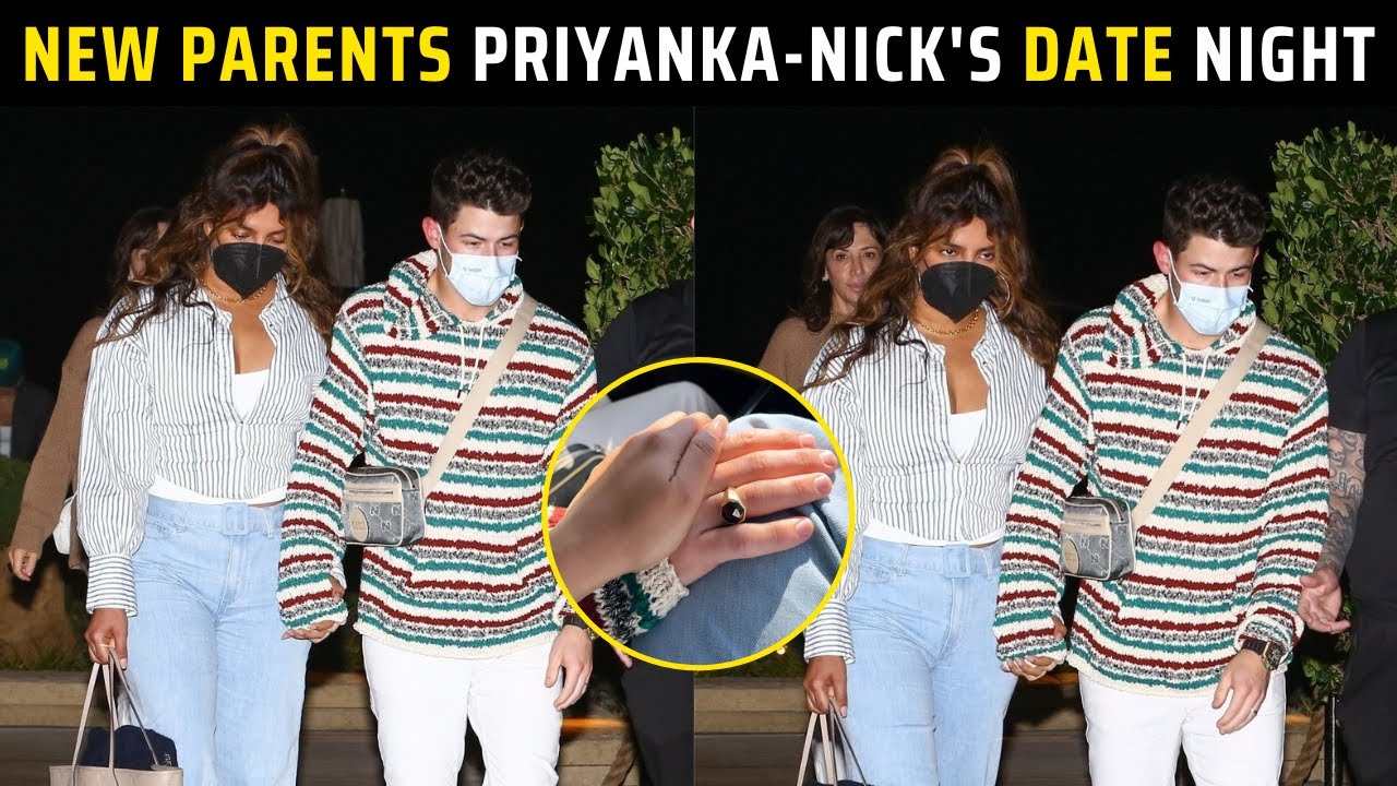 New PARENTS Priyanka Chopra and Nick Jonas enjoy a DATE night