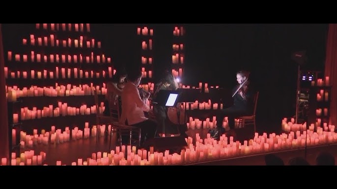 Newark Symphony Hall Illuminated By Candles For Concert