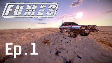 FUMES - Gameplay Walkthrough |Alpha-DEMO| Ep.1 Glorious Vehicular Combat | No Commentary |