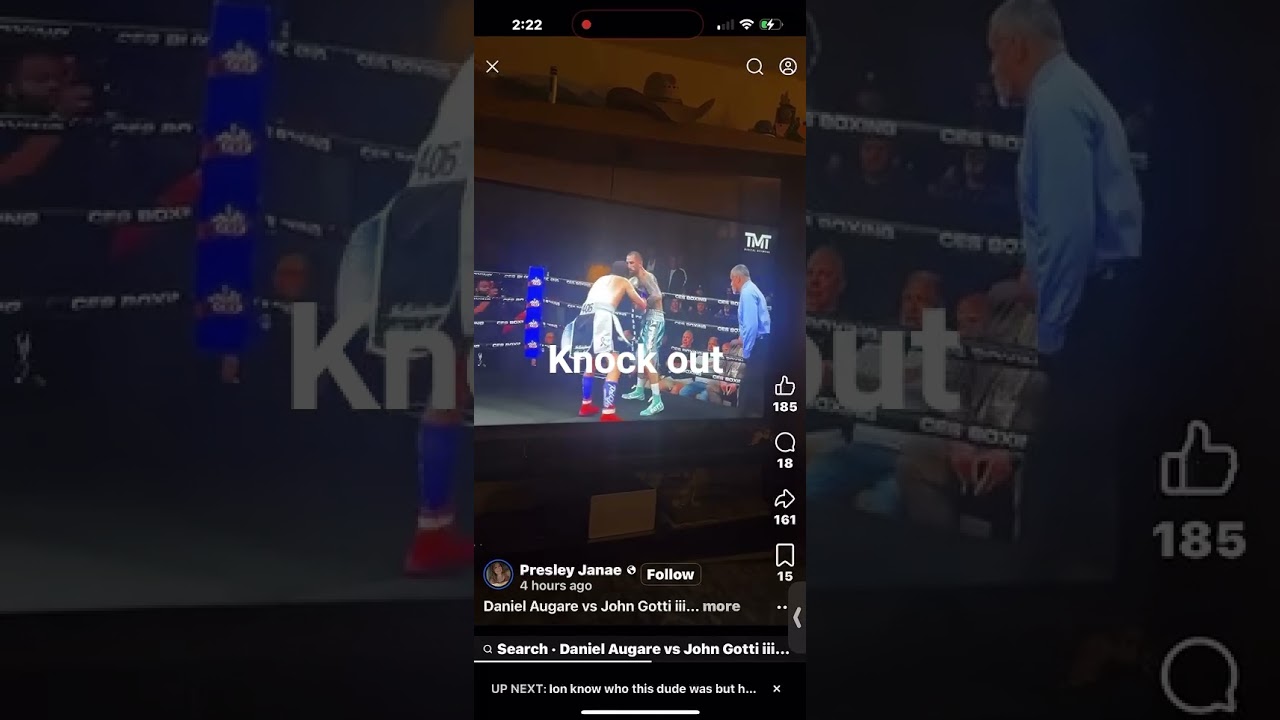 Джон Готти III нокаутирован 