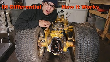 The inner workings of an International Harvester Cub Cadet Rear Differential