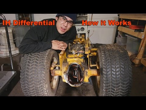 The inner workings of an International Harvester Cub Cadet Rear Differential