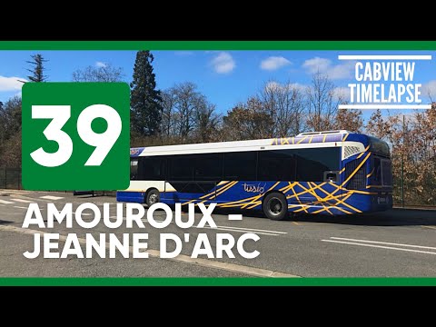 Ligne 39 • Amouroux/Jeanne d'Arc TIMELAPSE