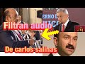 Filtran audio en la mañanera de Carlos salinas