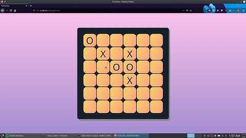 TicTacToe Django - Project
