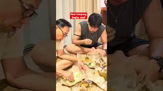#reaksi Anak makan nasi tempong pedas nya!!#eating#food#mukbang#nasitempong#trending #viral