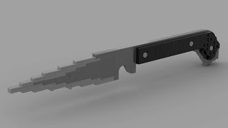 Custom LEGO MOC: Throwing Knife [MW3]