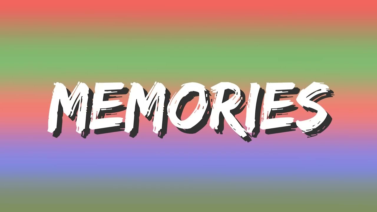 Maroon 5 - Memories (Lyrics)