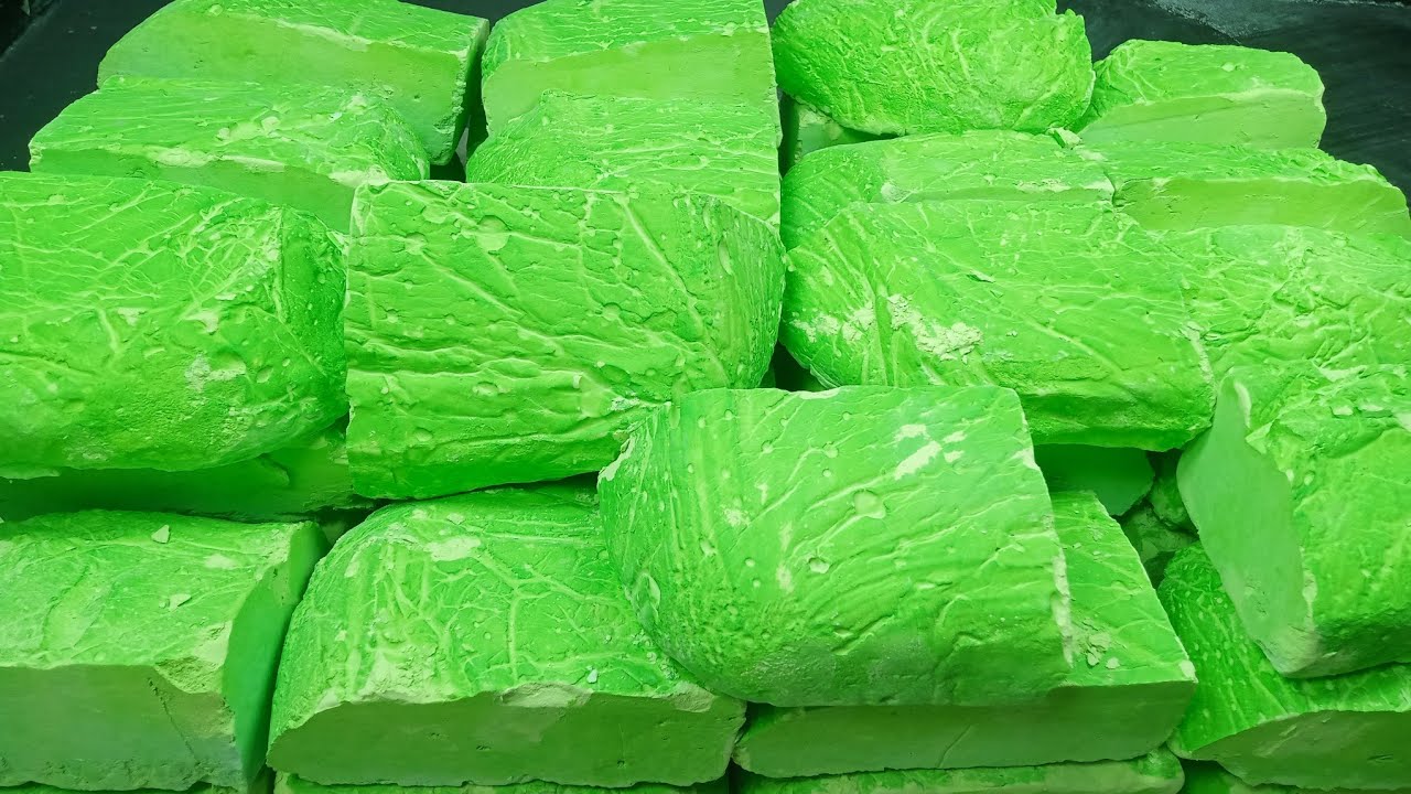 Eid Special New Design Green Buttery+ Soft Gym Chalk Blocks Mass Crush ...